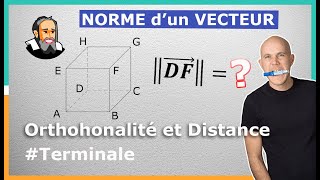 NORME dun VECTEUR dans lEspace  Exercice Corrigé  Terminale [upl. by Ahsitauq836]