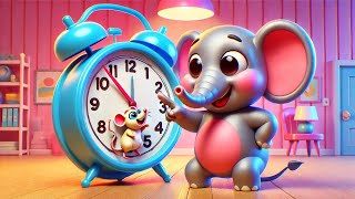 Hickory Dickory Dock Song  The BEST Song For Kids  Nursery Rhymes  Little Melody World [upl. by Kohn]