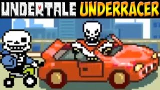 Undertale  Underracer  Гонки в Сноудине [upl. by Maurilia695]