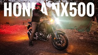 2024 Honda NX500 Review  Double the Himalayan 450  BikerDaadLife [upl. by Eilyak]