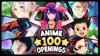 GUESS THE ANIME OPENING 🎶 VERY EASY  VERY HARD 100 OPENINGS 🔊 [upl. by Seiter]