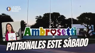 Dianela Michlig dio detalles de las Patronales en Ambrosetti [upl. by Uriel]