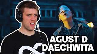 Rapper Reacts to AGUST D SUGA BTS FOR THE FIRST TIME  DAECHWITA 대취타 MV [upl. by Akihsar]