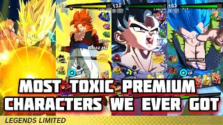 Most Toxic Premium Characters We Got In Dragon Ball Legends [upl. by Korie445]