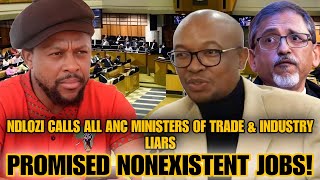 Ndlozi Calls All ANC Ministers A Bunch Of Liars They Promised Nonexistent Jobs [upl. by Fairfax148]