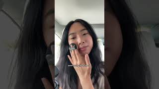 the quick touch ups in the car makeup beauty [upl. by Marcie]