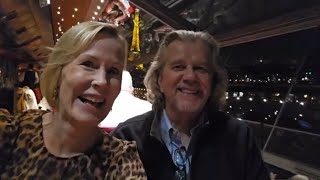 Paris France Vlog  Paris Dinner Cruise on the Seine River [upl. by Hortensa]