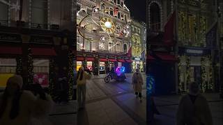 Bond Street Christmas lights 2024 London [upl. by Nooj]