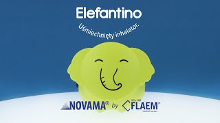 Inhalator Novama Elefantino by Flaem z nebulizatorem RF7 Dual Speed Child [upl. by Ecirrehs141]