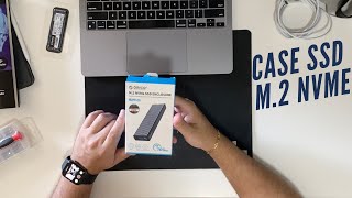 Case para SSD NVMe da Orico  Unboxing e instalação [upl. by Atinej]