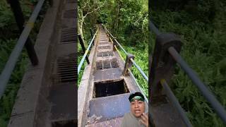 JEMBATAN BERLOBANG adventure 360content travel nature river swimming [upl. by Yttak954]