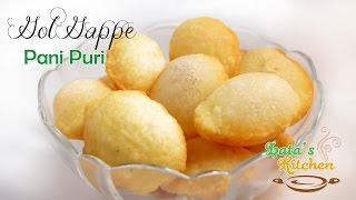 Golgappa Recipe  Pani Puri Recipe  Sooji  Rava Puri by Latas Kitchen  Indian Street Snack [upl. by Oflodur789]