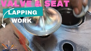 How to Cylinder head Valve Lapping work [upl. by Casie]