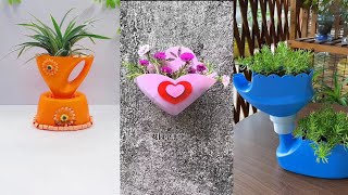 beautiful planting ideas for home garden at container gardening viralvideo [upl. by Kellie380]