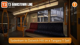 T3 Bankstown Line Closure  Trip on a Tangara T Set to Dulwich Hill From Sydenham [upl. by Gweneth]