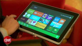 Acers sleek Windows 8 tablet the Iconia W700  First Look [upl. by Abisha]