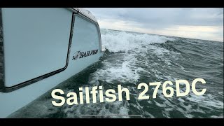 Sea Trial Sailfish 276DC on deck [upl. by Margalit]