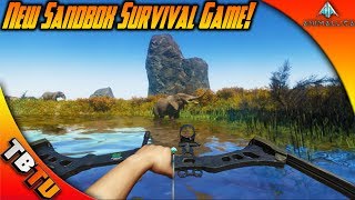 New SandBox Survival Game Tame Wild Animals Animallica Steam Early Access Gameplay E1 [upl. by Ahsakal]