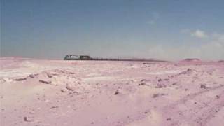 ensch  Erzzug in der Wüste bei Nouadhibou  Mauretanien [upl. by Nayk]