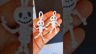 DIY Skeleton Ornament halloween spooky halloween2024 [upl. by Gretna531]