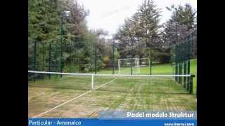 La construcción de la cancha de padel en Mexico [upl. by Fauman319]