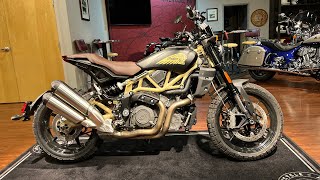 2023 Indian Motorcycles FTR Rally Black Smoke [upl. by Amo]