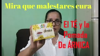 BENEFICIOS DEL TÉ Y POMADA DE ÁRNICA [upl. by Brighton]