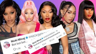 ‼️Nicki Minaj CLOWNS Cardi B amp Megan thee stallion over Fake Engagement Billboard Sympathy article [upl. by Nissensohn]