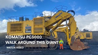 Komatsu PC3000 walk around [upl. by Panter]