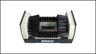 Installing A Jobsite Boot Scrubber [upl. by Aetnuahs983]