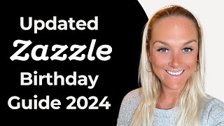 Updated Zazzle Birthday Guide 2024 Review from Zazzle Expansion Experts Jen and Elke Clarke [upl. by Spring488]