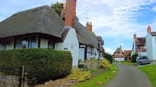 Welford on Avon Village Walk English Countryside 4K [upl. by Naga]