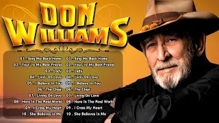 Don Williams Greatest Hits Collection Full Album HQ [upl. by Naelopan]