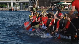 DrachenbootFunRegatta 2015 am Innenhafen [upl. by Oiramrej]