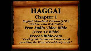 37  HAGGAI 7m ESV  Dramatized Audio ReadAlong Bible [upl. by Celesta]