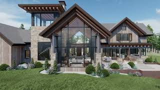 North Pass Ranches  Parcel 4 Rendered Tour  Bozeman MT Luxury Real Estate [upl. by Cataldo]