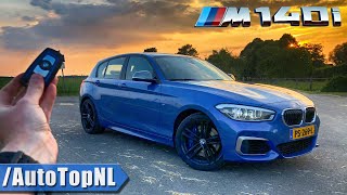 BMW M140i REVIEW POV Test Drive on AUTOBAHN amp ROAD by AutoTopNL [upl. by Yesdnyl118]