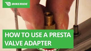 How to Use a Presta Valve Adapter [upl. by Nickey]