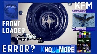 Front Loader Clothes Washer Error Code A 10 How To Unclog Washing Machine Pump Repair Video [upl. by Caldeira]