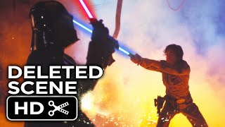 Deleted Footage proves Darth Vader LOST to Luke Skywalker [upl. by Sloatman]