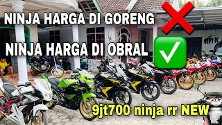 Ninja rr NEW harga 9juta700 dan beberapa motor sport murah [upl. by Streeto]