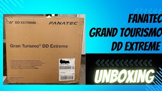 Fanatec Grand Tourismo DD Extreme Unboxing [upl. by Leehar]