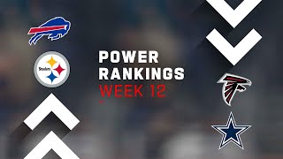 Week 12 Power Rankings [upl. by Alleunam]