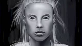 Speed painting  YOLANDI VIER [upl. by Kentigerma172]