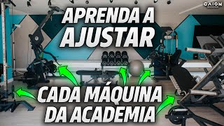 Dicas de como usar corretamente os aparelhos de musculação na academia  Manual dos exercícios [upl. by Barn]