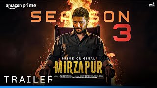 MIRZAPUR Season 3  Trailer  Pankaj Tripathi  Ali Fazal  Divyenndu  Isha Talwar  FanMade [upl. by Tabina]