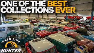 One of the BEST and MOST Diverse Car Collections Weve Ever Seen  Barn Find Hunter [upl. by Cammie406]