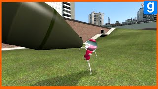 Tire las bombas mas grandes en Garrys Mod [upl. by Danialah]