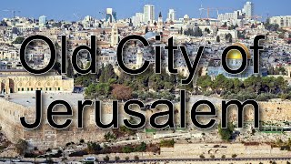 OLD CITY OF JERUSALEM  Biblical Israel Ministries amp Tours [upl. by Fitzpatrick316]