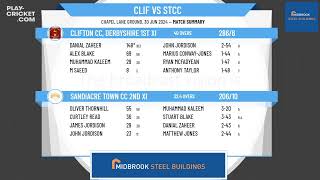 Clifton CC Derbyshire 1st XI v Sandiacre Town CC 2nd XI [upl. by Erdeid]